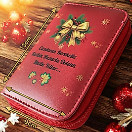 Yeni Yıl Temalı Şık Bayan Cüzdan
