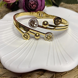 BAYAN ÇELİK KELEPÇE BİLEKLİK 1