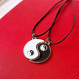 Ying Yang Denge Uyum Çift Bilekliği