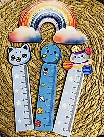 ERKEK ÇOCUK 3 LÜ CETVEL SETİ