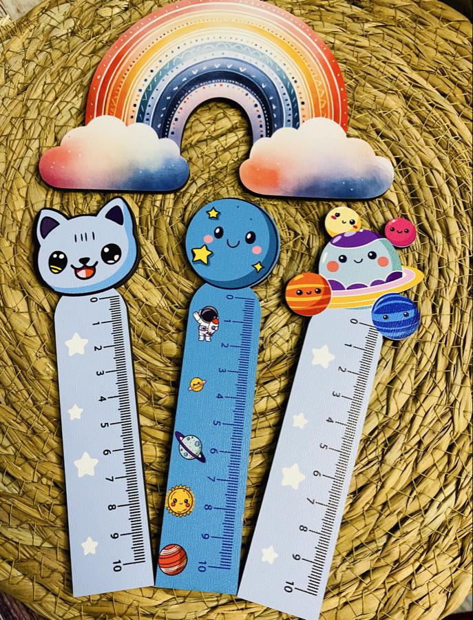 ERKEK ÇOCUK 3 LÜ CETVEL SETİ