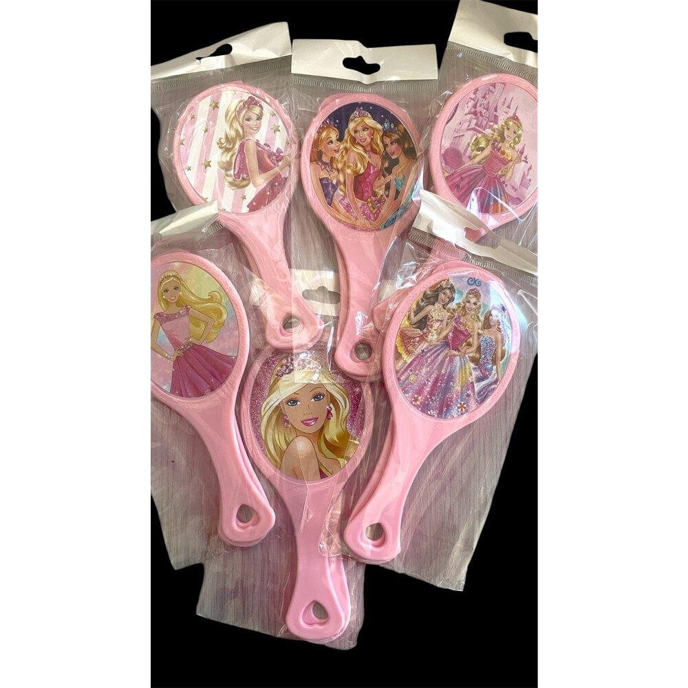 BARBİE KIZ ÇOCUK PEMBE AYNA TARAK SETİ