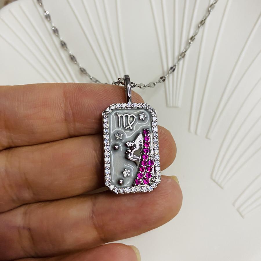 ÇELİK BAŞAK BURCU BAYAN KOLYE