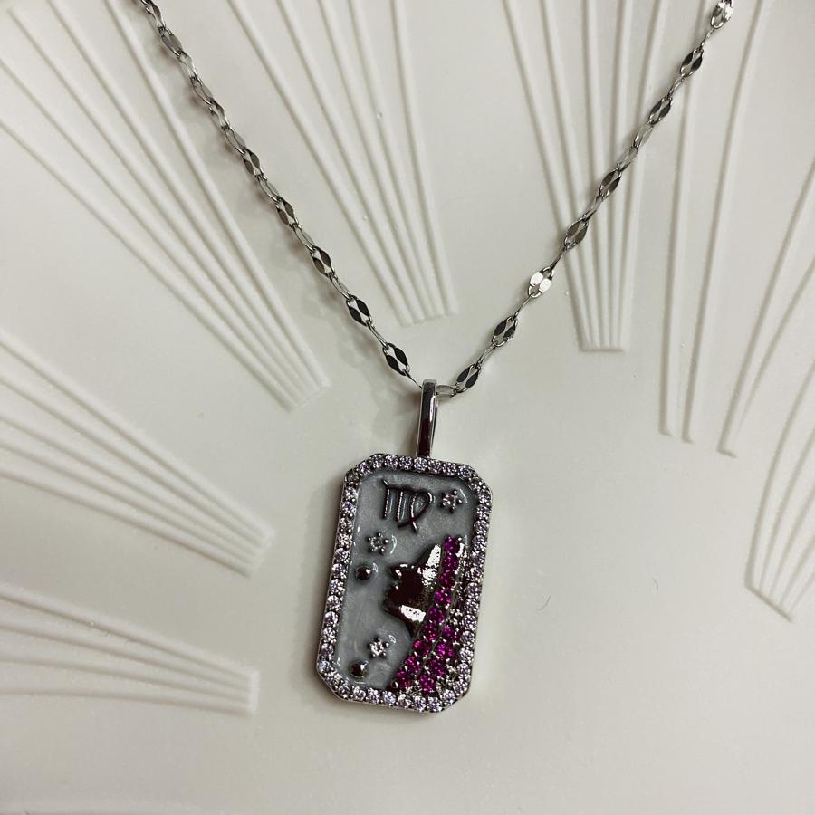 ÇELİK BAŞAK BURCU BAYAN KOLYE