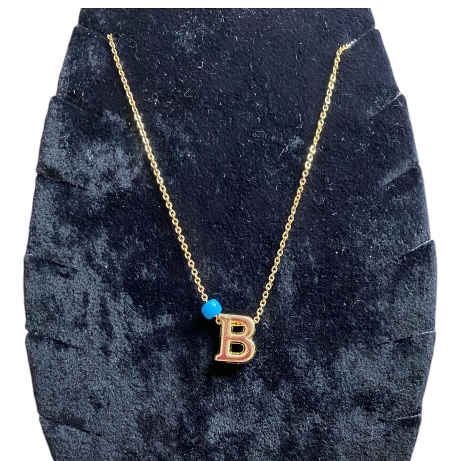 GOLD BİJUTERİ HARF KOLYE