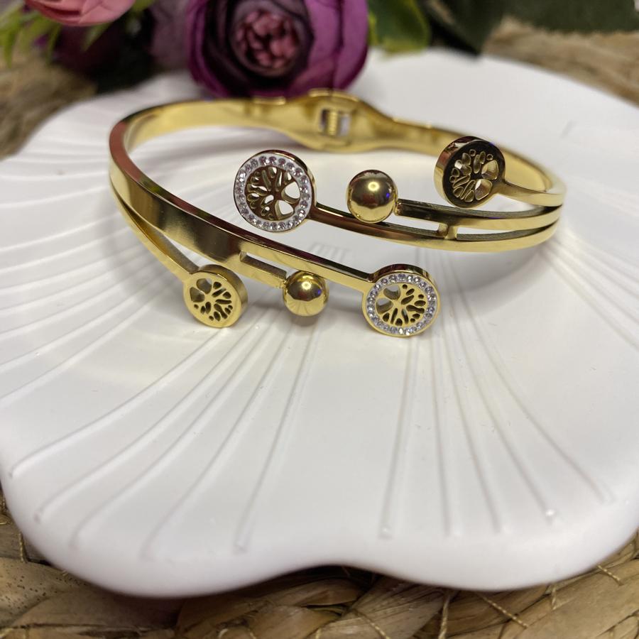 BAYAN ÇELİK KELEPÇE BİLEKLİK 1