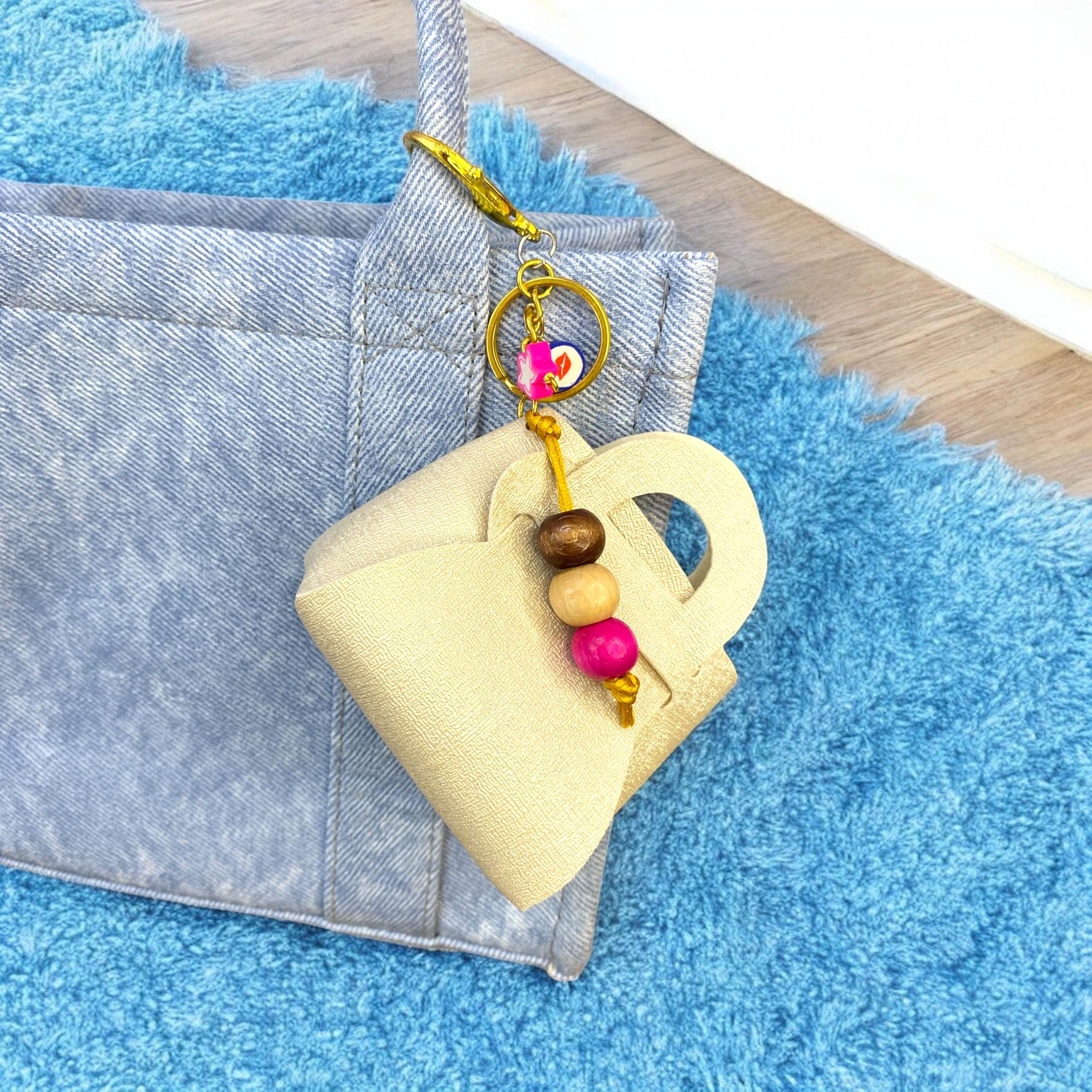 Şık Mini Çanta Şeklinde Anahtarlık Çanta Charm