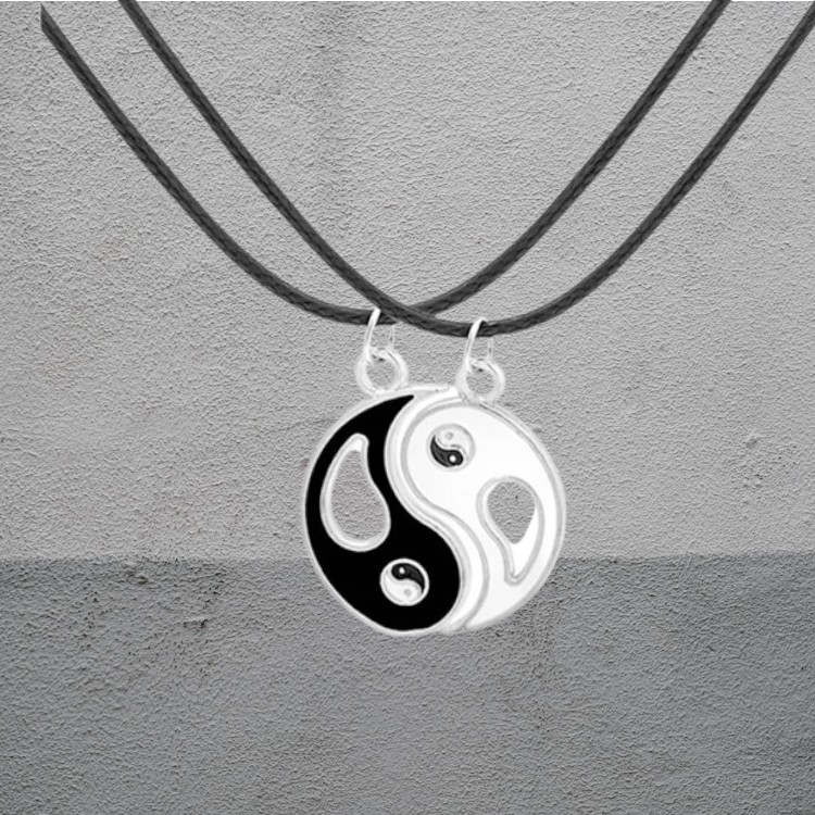 Ying Yang Denge Uyum Çift Bilekliği