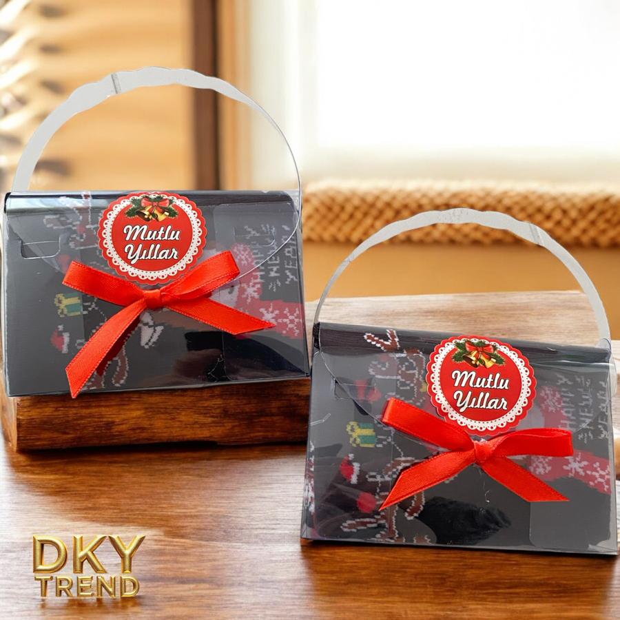 Çantalı Hediyelil Yılbaşı Çorap