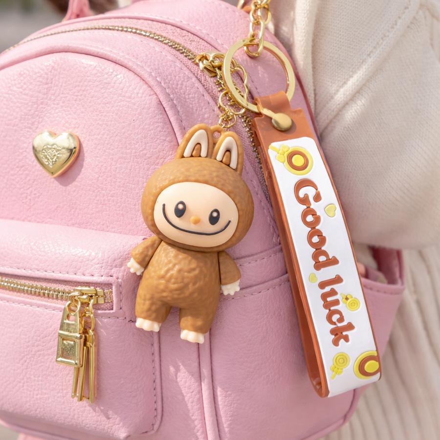 Labubu Silikon 3d Anahtarlık Çanta Charm