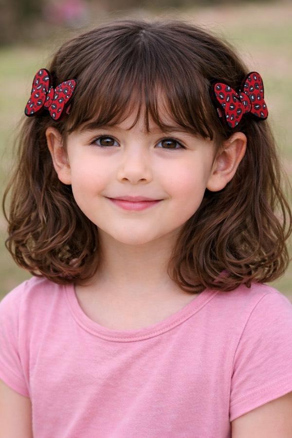 Minnie Kız Çocuk Pens Toka 2 Adet